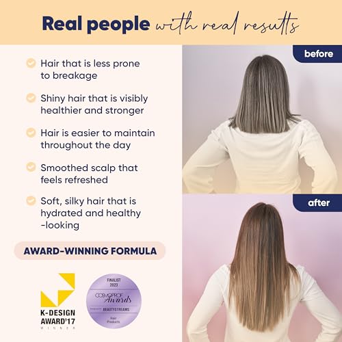 Moerie Shampoo and Conditioner Plus Hair Mask and Spray Mega Pack – The Ultimate Growth Care – For Longer  Thicker  Fuller Hair - Volumizing Products – Paraben & Silicone Free - 4 items