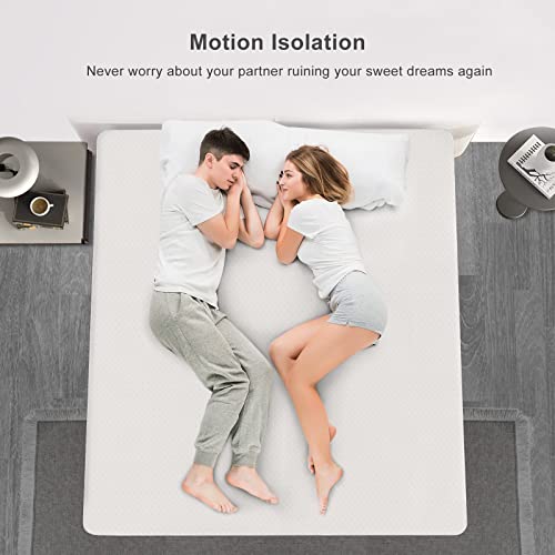 Molblly Queen Mattress, 10 inch Gel Memory Foam Mattress with CertiPUR-US Mattress in a Box