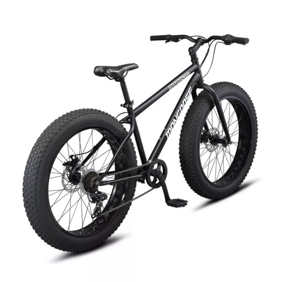 Mongoose Adult Malus 26" Fat Tire Mountain Bike - Black