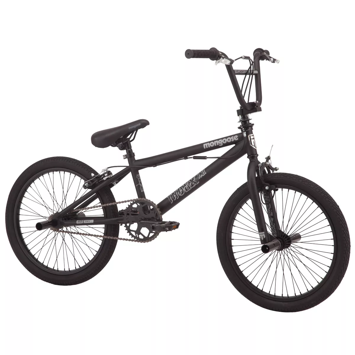 Mongoose Index 1.0 20" Freestyle Bike - Black
