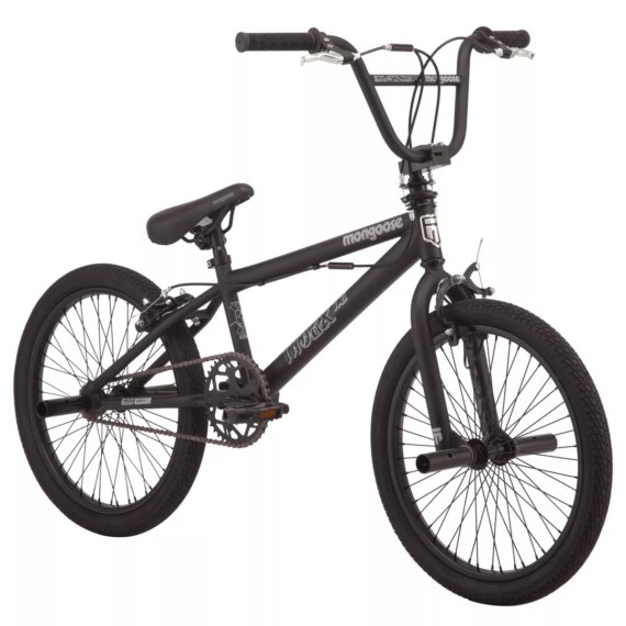 Mongoose Index 1.0 20" Freestyle Bike - Black