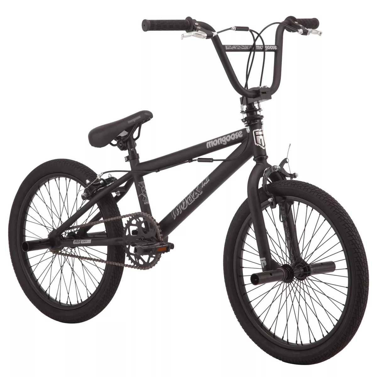 Mongoose Index 1.0 20″ Freestyle Bike – Black