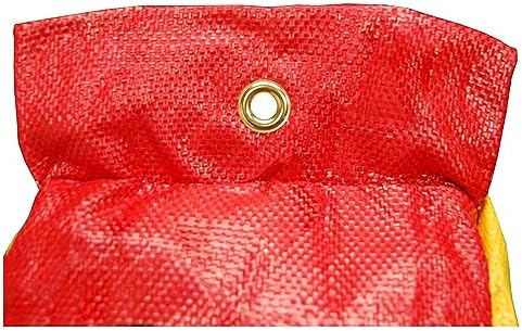 Morrell Yellow Jacket Supreme 28 Pound Field Point Archery Bag Target with Dual Shooting Sides and Multiple Bullseyes Yellow