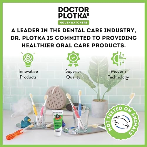 MOUTHWATCHERS Dr Plotkas Extra Soft Flossing Toothbrush Manual Soft Toothbrush for Adults Ultra CleanToothbrush Good for Sensitive Teeth and Gums 2 Pack - Colors May Vary