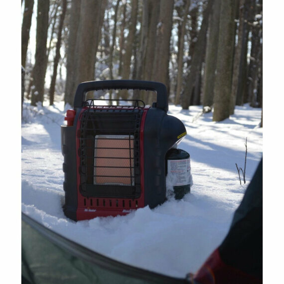 Mr. Heater Portable Buddy 9000 BTU Propane Heater - Compact, Indoor/Outdoor Use, Safety Features, Made in USA