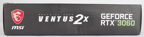 MSI Gaming GeForce RTX 3060 12GB 15 Gbps GDRR6 192-Bit HDMI/DP PCIe 4 Torx Twin Fan Ampere OC Graphics Card