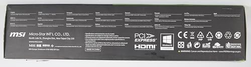 MSI Gaming GeForce RTX 3060 12GB 15 Gbps GDRR6 192-Bit HDMI/DP PCIe 4 Torx Twin Fan Ampere OC Graphics Card