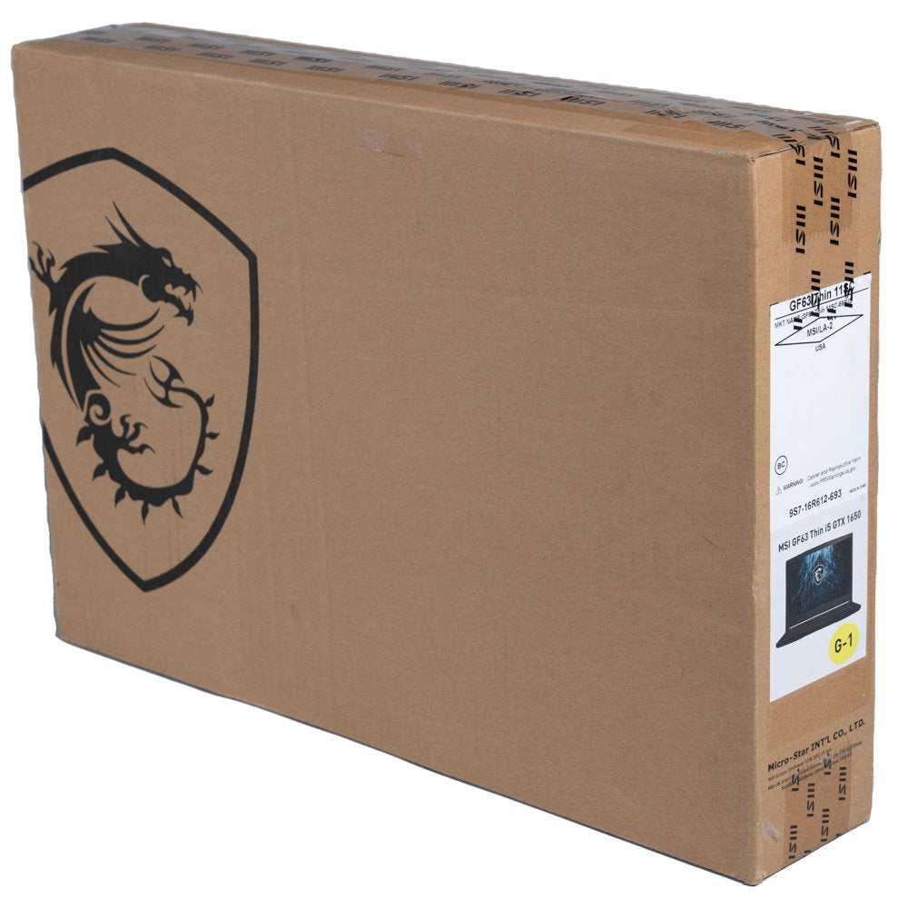 MSI GF63 15" Gaming Laptop, 144Hz FHD, Intel I5-11400H, NVIDIA RTX 3050, 16GB DDR4, 512GB SSD, Win11