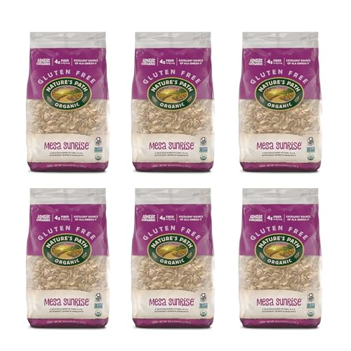 Nature’s Path Organic Gluten Free Mesa Sunrise Cereal  Earth Friendly Package  26.4 Ounce (Pack of 6)  Non-GMO  Low Fat