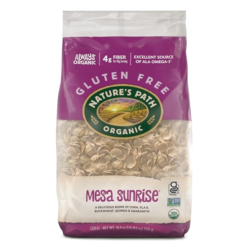Nature's Path Organic Gluten Free Mesa Sunrise Cereal  Earth Friendly Package  26.4 Ounce (Pack of 6)  Non-GMO  Low Fat