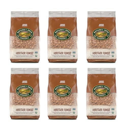 Nature’s Path Organic Heritage Flakes Cereal  2 Lbs. Earth Friendly Package (Pack of 6)