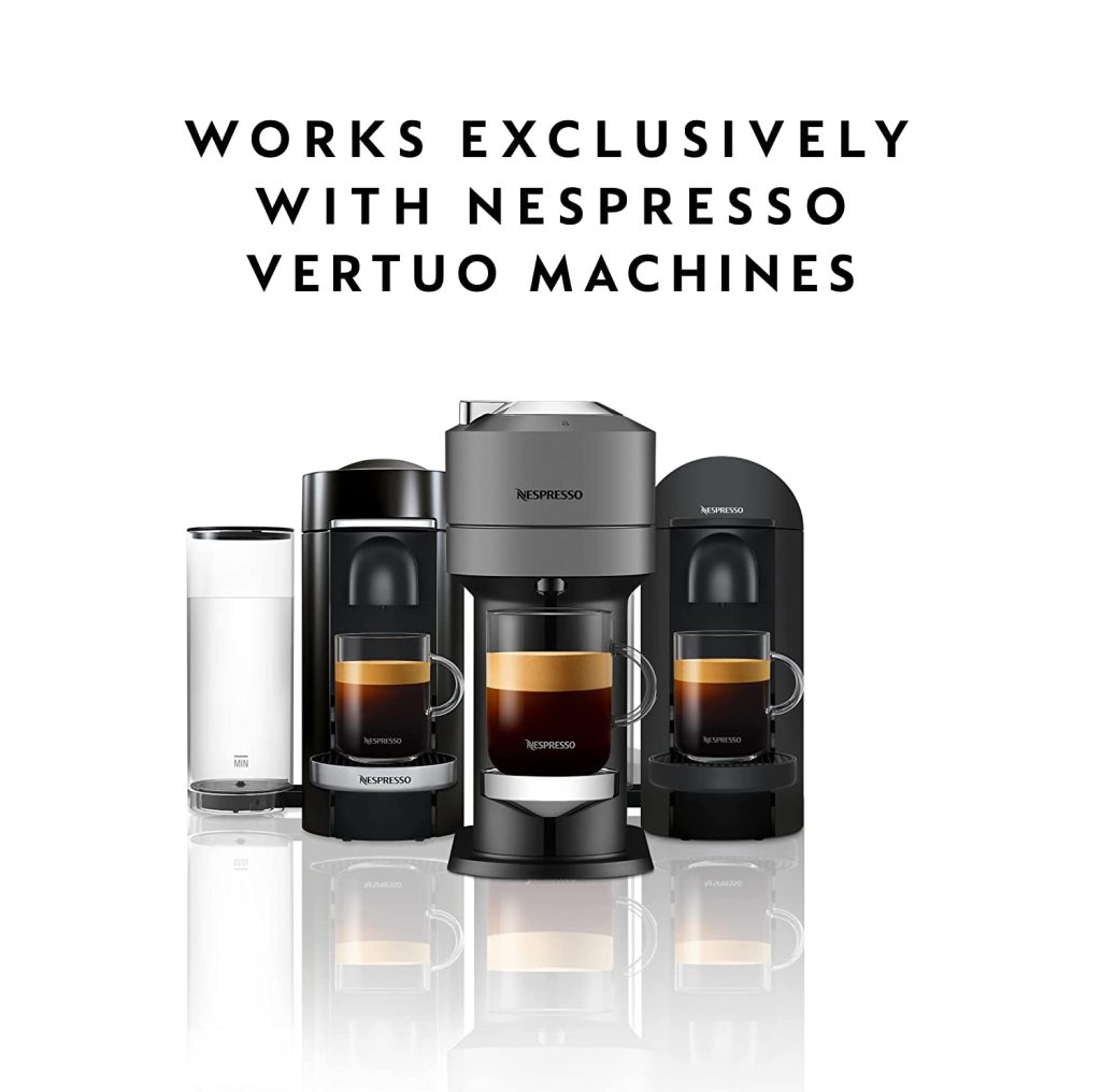 Nespresso Vertuo Melozio Decaffeinato Medium Roast Coffee Capsules, 30 Count, Compatible with Vertuo Machines