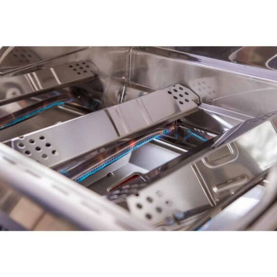 Nexgrill Deluxe 2-Burner Propane Gas Grill, Red - Stainless Steel, 28,000 BTUs, Compact Design