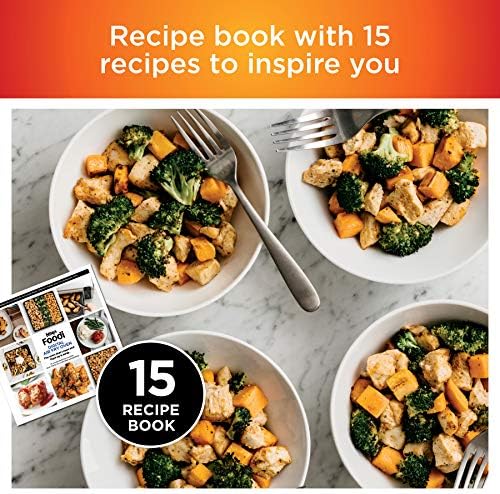 Ninja SP101 Digital Air Fry Countertop Oven with 8-in-1 Functionality  Flip Up & Away Capability for Storage Space  with Air Fry Basket  Wire Rack & Crumb Tray  Silver