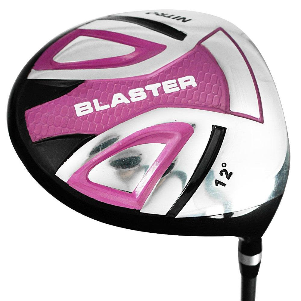 Nitro Ladies' 13-Piece Right-Handed Golf Set with Graphite Driver & Cart Bag