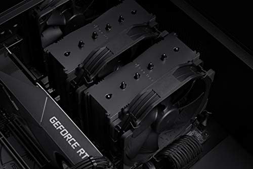 Noctua NH-D15 chromax.Black Dual-Tower CPU Cooler (140mm Black)