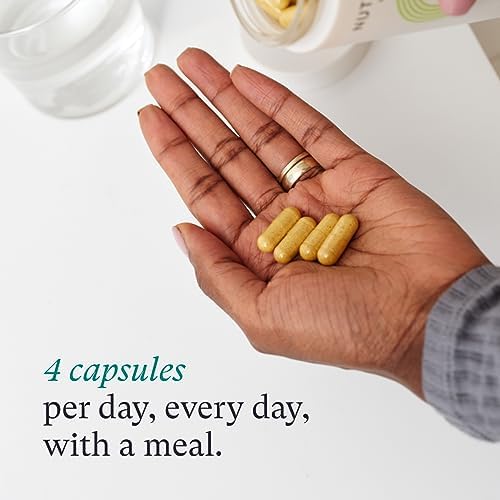 Nutrafol Women's Hair Growth Supplements Ages 18-44 Clinically Proven for Visibly Thicker and Stronger Hair Dermatologist Recommended - 1 Month Supply