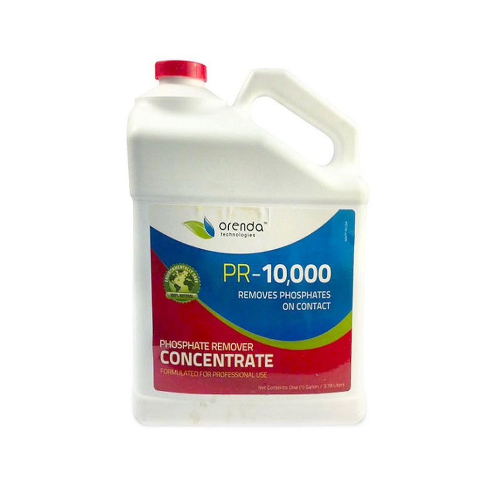Orenda Technologies PR-10000 Phosphate Remover, 1 Gallon - Concentrated Algae Prevention for Pools