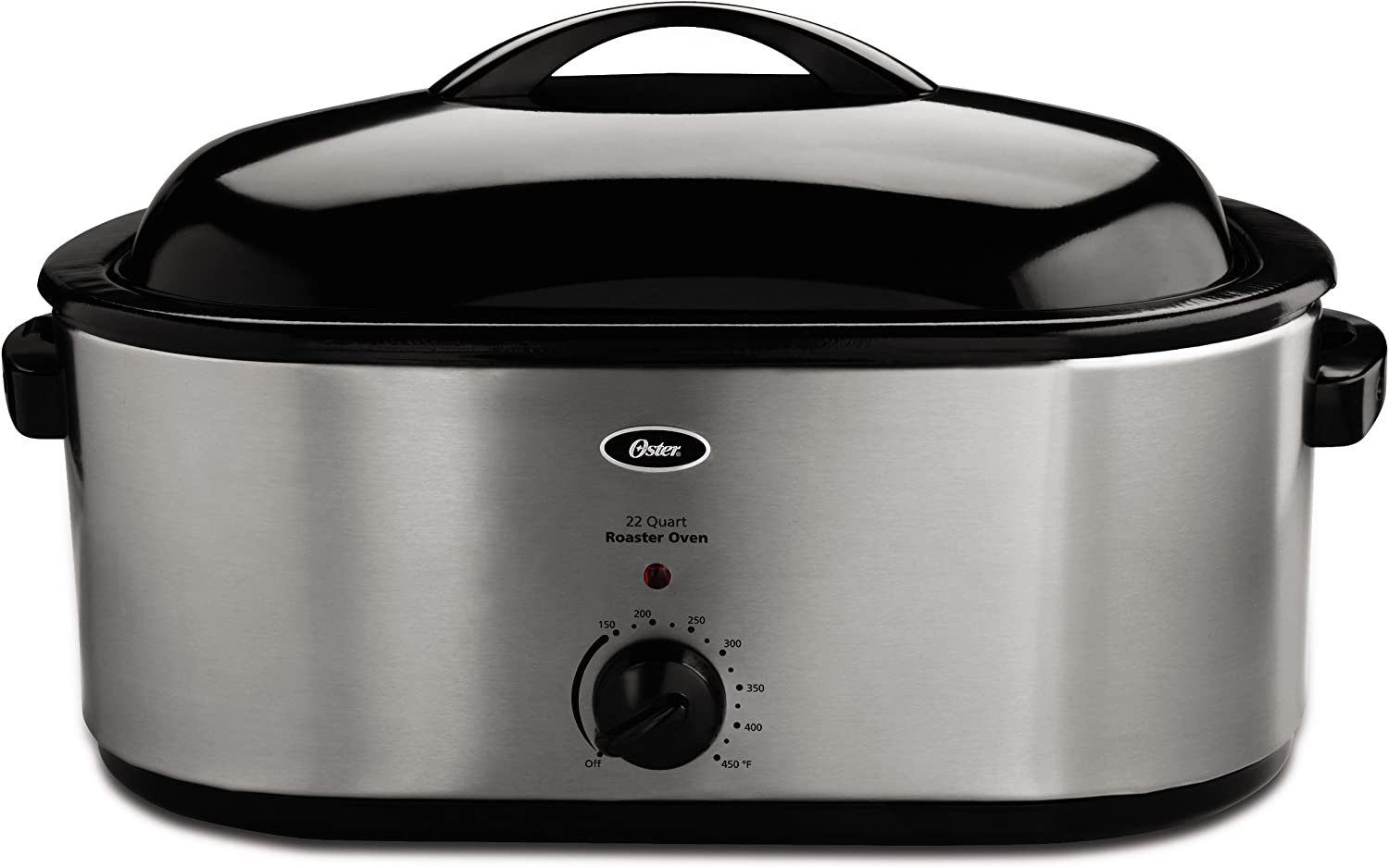 Oster Roaster Oven, 22 Quart, Stainless Steel (CKSTRS23)