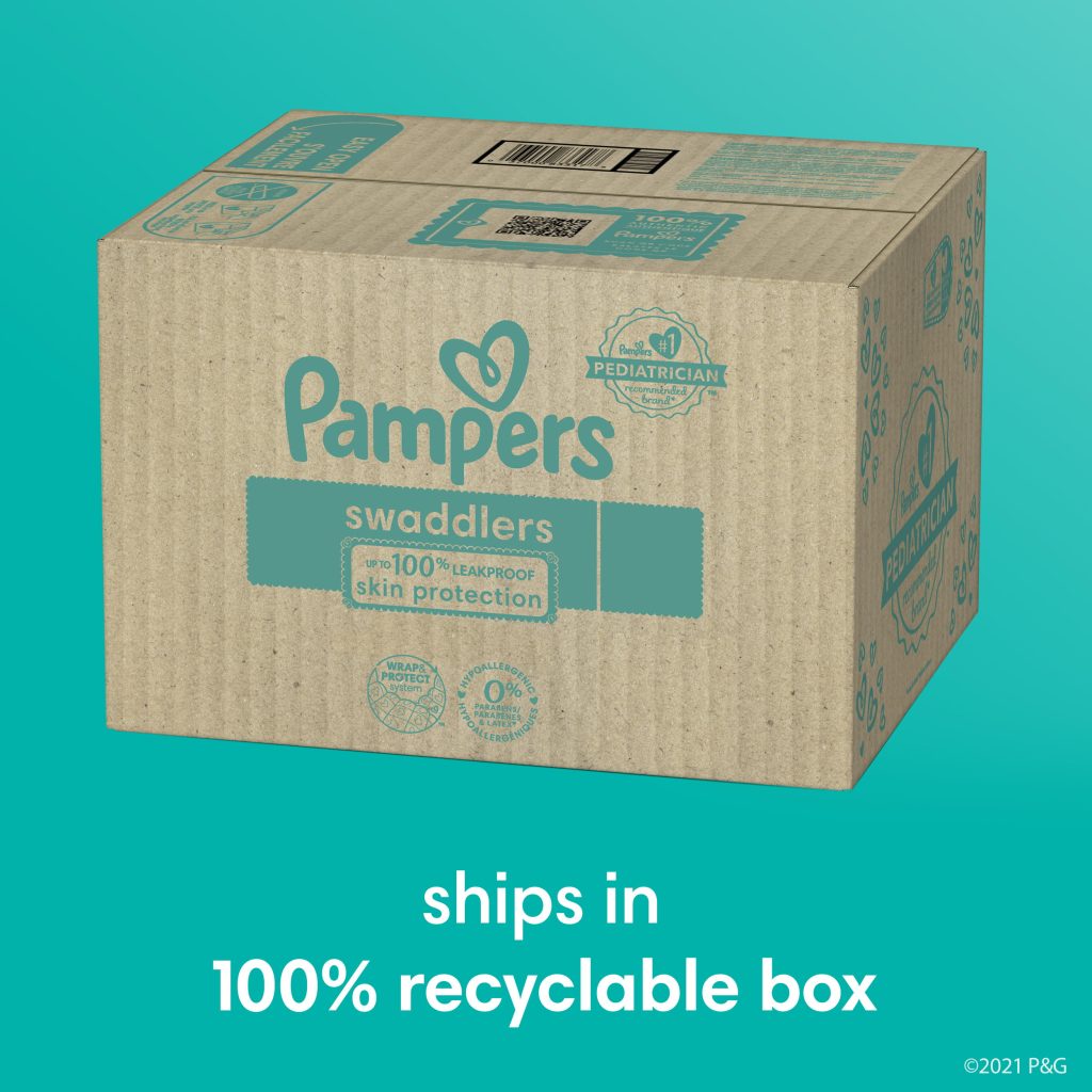 Pampers Swaddlers Size 4 Diapers, 150 Count - Hypoallergenic, Leakproof Protection