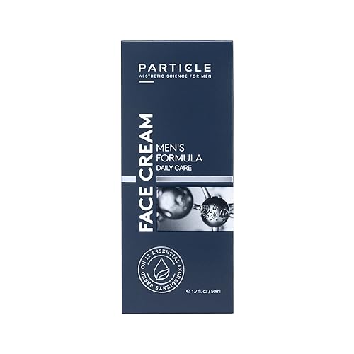 Particle Mens Face Cream - 6 in 1 Mens Face Moisturizer (1.7 Oz) - Eye Bags Treatment & Face Lotion for Men - Mens Anti Aging Cream - Wrinkle & Dark Spots Mens Face Cream  Pack of 1 (1.7 oz.)