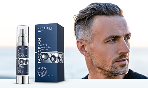 Particle Mens Face Cream – 6 in 1 Mens Face Moisturizer (1.7 Oz) – Eye Bags Treatment & Face Lotion for Men – Mens Anti Aging Cream – Wrinkle & Dark Spots Mens Face Cream  Pack of 1 (1.7 oz.)