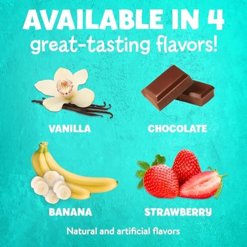 PediaSure Grow & Gain With Immune Support Kids Protein Shake 27 Minerals & Vitamins for Kids 7g Protein Helps Kids Catch Up On Growth Non-GMO Gluten-Free Strawberry 8-fl-oz Bottle Pack of 24