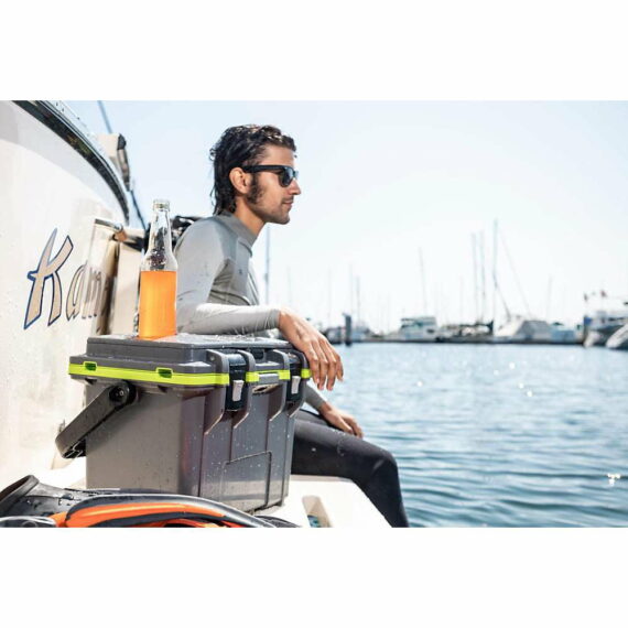 Pelican 14QT Elite Cooler - Superior Insulation, Multiple Cooling Zones, Bottle Opener, Dry Box, Rugged Handle