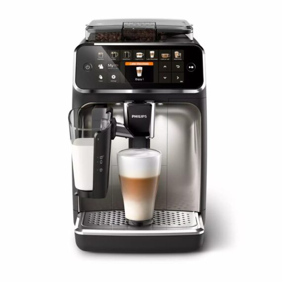 Philips 5400 LatteGo Super Automatic Espresso, Cappuccino, & Latte Machine EP5447/94