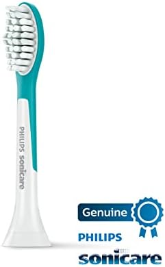 Philips Sonicare for Kids 7+ Genuine Replacement Toothbrush Heads  2 Brush Heads  Turquoise and White  Standard  HX6042/94