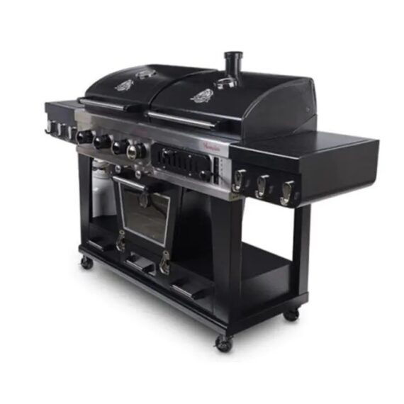 Pit Boss Memphis Ultimate 4-in-1 Gas & Charcoal Combo Grill with Smoker