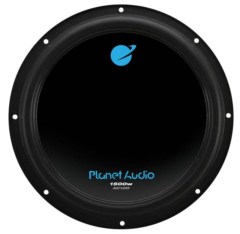 PLANET AUDIO AC10D 10″ 1500W Dual 4-Ohm Voice Coil Car Subwoofer, 4-Pack, 6000W Total Power