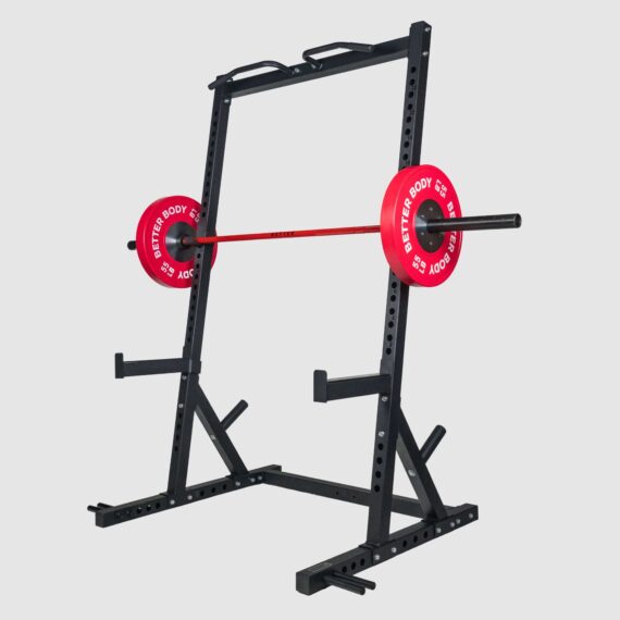 Power Bundle with Incline Squat Rack | 10-55lbs Competition Plates