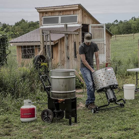 Powerful Poultry Chicken Turkey Duck Feather Plucker Machine