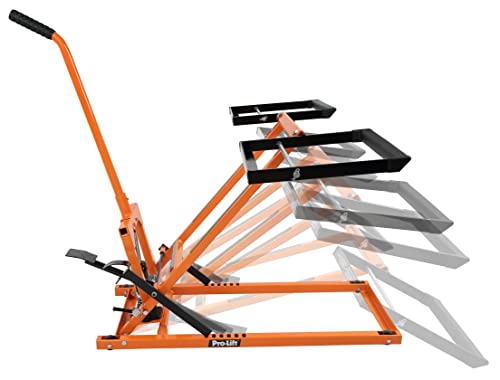 Pro Lift Lawn Mower Jack Lift with 300 Lbs Capacity for Tractors and Zero Turn Lawn Mowers