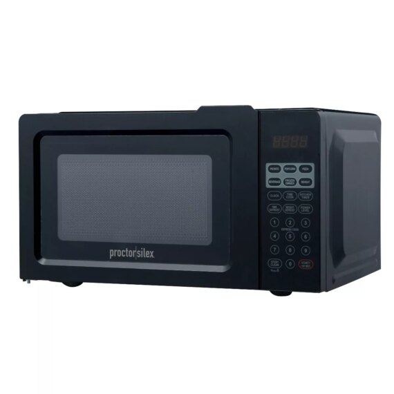 Proctor Silex 700W Countertop Microwave Black