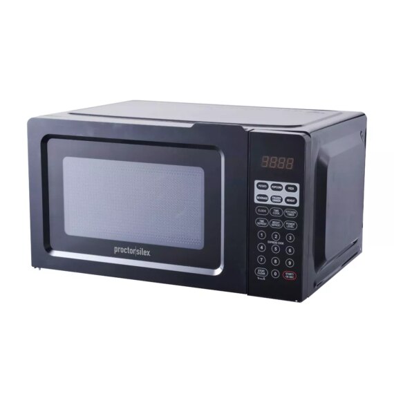 Proctor Silex 700W Countertop Microwave Black