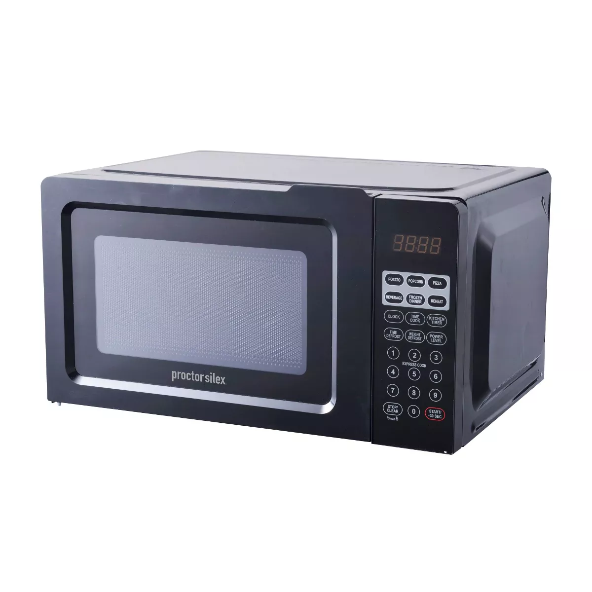 Proctor Silex 700W Countertop Microwave Black