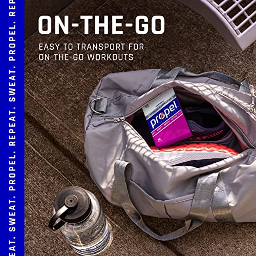 Propel Powder Packets Kiwi Strawberry With Electrolytes Vitamins and No Sugar Pack of 12 10 Packets each Total 120 packets (Packaging May Vary)