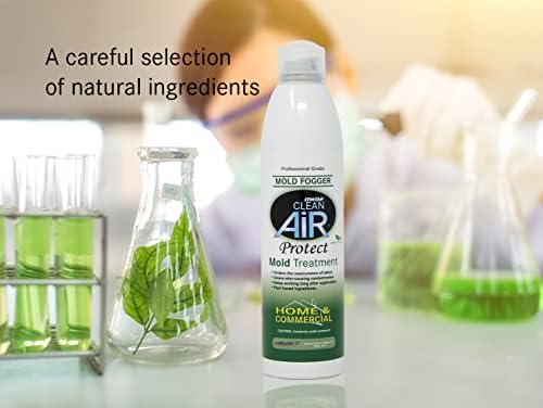 Protect™ Home & Commercial Mold-Treatment Plant-Based Mold-Odor Remover Fogger Treatment - eco-friendly solution for a safer and healthier living and working space (14 oz)