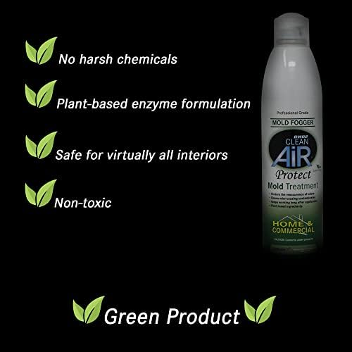 Protect™ Home & Commercial Mold-Treatment Plant-Based Mold-Odor Remover Fogger Treatment - eco-friendly solution for a safer and healthier living and working space (14 oz)
