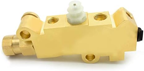 PV2 Brass Proportioning Valve Disc/Drum Disc Front Drum Rear Brake 172-1353 PV71 Fit for GM Street Rod Classic Car & Truck