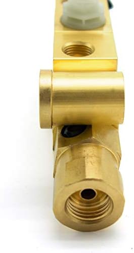 PV2 Brass Proportioning Valve Disc/Drum Disc Front Drum Rear Brake 172-1353 PV71 Fit for GM Street Rod Classic Car & Truck