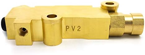 PV2 Brass Proportioning Valve Disc/Drum Disc Front Drum Rear Brake 172-1353 PV71 Fit for GM Street Rod Classic Car & Truck
