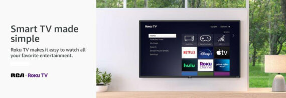 RCA 32" Class HD 720P Roku Smart LED Television