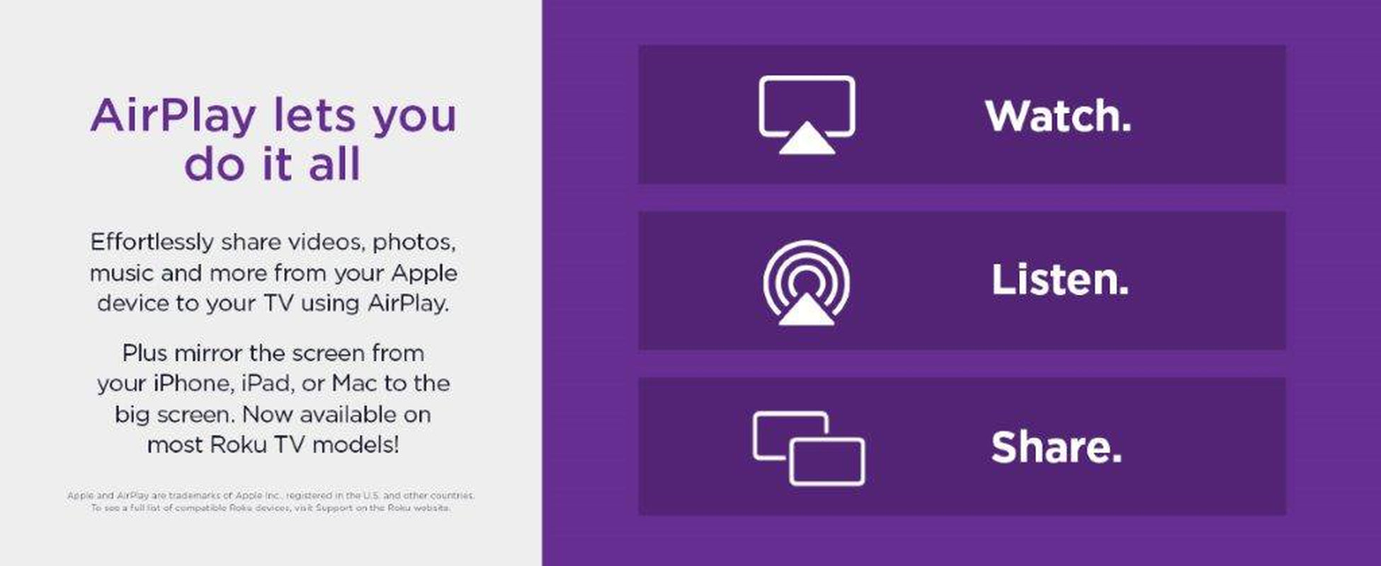 RCA 32" Class HD 720P Roku Smart LED Television