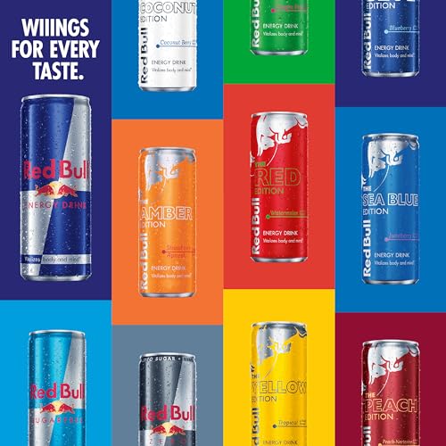 Red Bull Energy Drink Sugar Free 12 Fl Oz 24 Cans