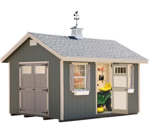 Riverside 10 ft. W x 14 ft. D Storage Shed