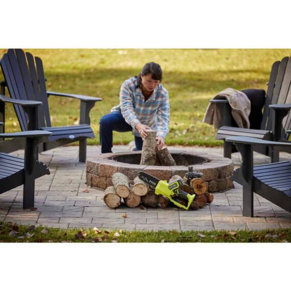 RYOBI ONE+ 18V 6" Cordless Pruning Chainsaw Tool Only - Compact, Tool-less Tensioning, Oil-Free, 3-Year Warranty