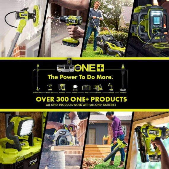 RYOBI ONE+ HP 18V Brushless Cordless Compact Blower, 220 CFM, 140 MPH, Tool-Only